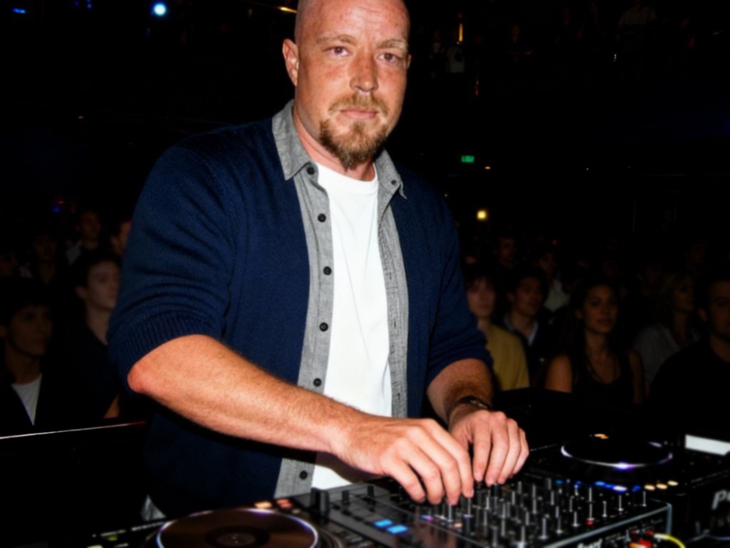 DJ KenThePartyMan performing at a South Florida nightclub
